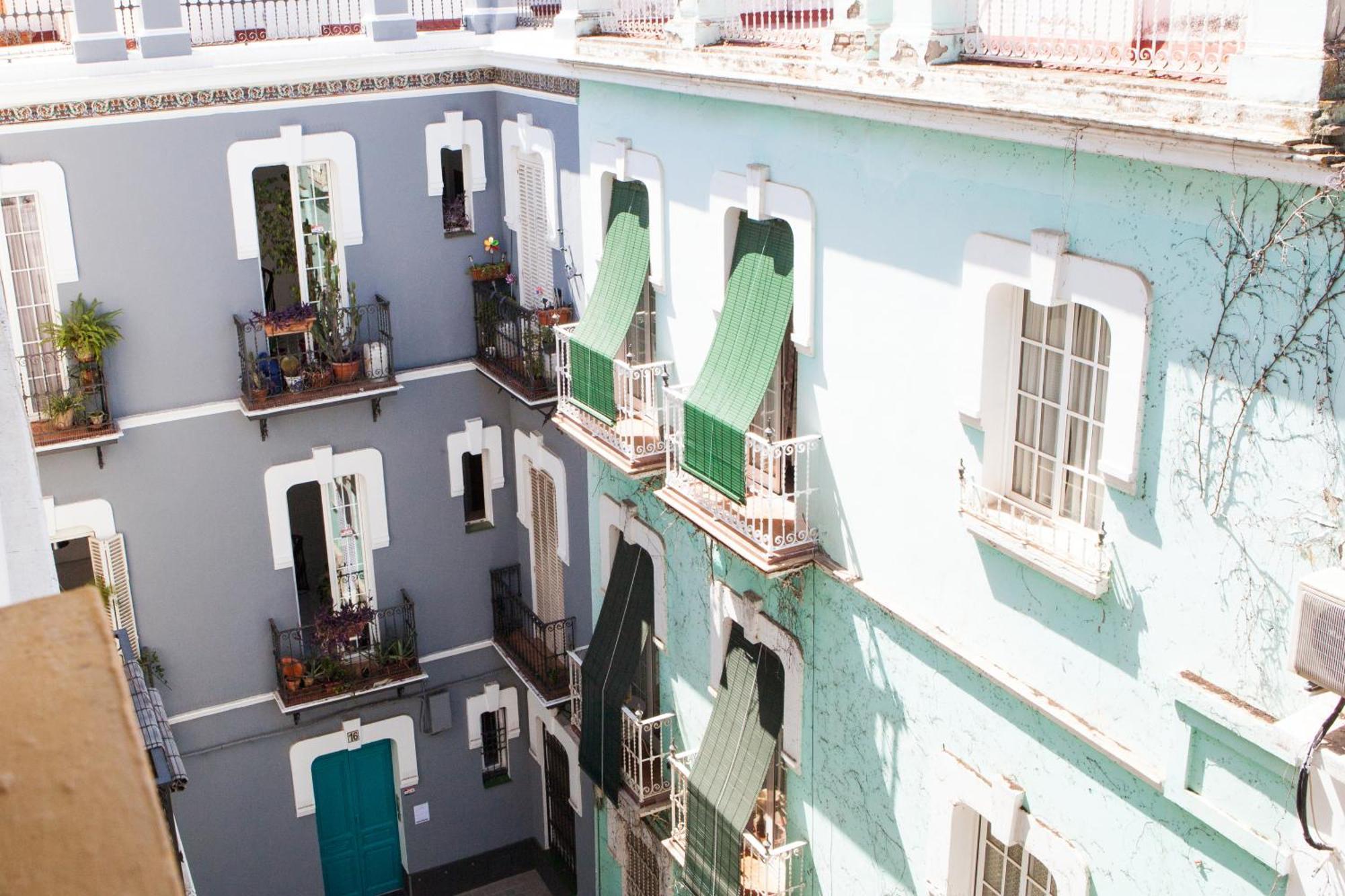 Zona Alameda De Hercules Silencioso Sevilla Buitenkant foto