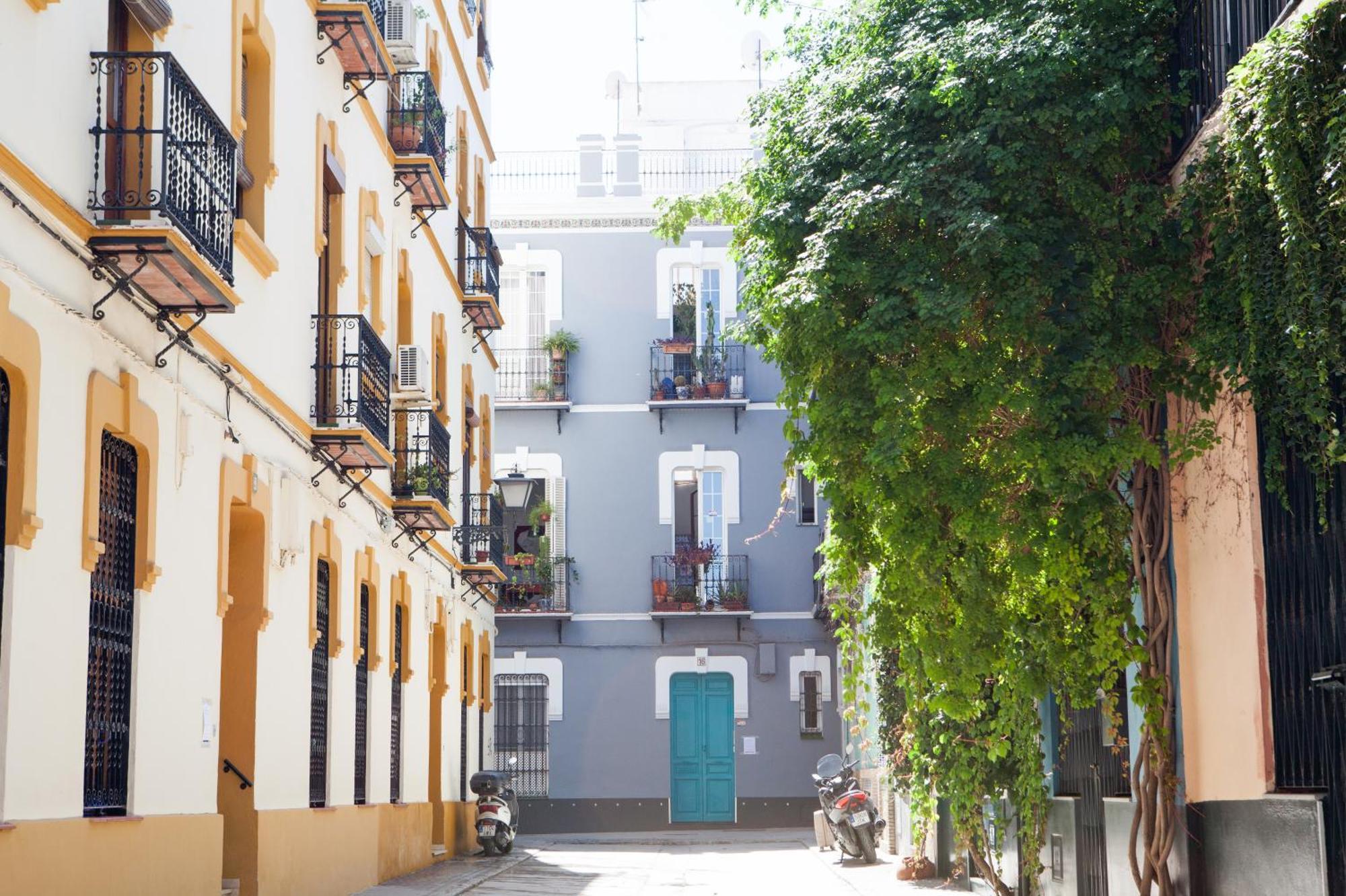 Zona Alameda De Hercules Silencioso Sevilla Buitenkant foto